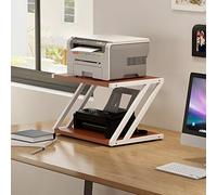 KUISDEYI Desktop Multifunction Printer Stands Storage Rack Desktop Organizer for Printer Copier Microwave Oven Potted Plants，2-Tier Printer Stand(C,M size)