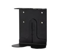 Kuishi Wall-Mounted Black Soap Dispenser Bracket, 250-500ml Soap Bottle Holder, Double Black, Resistant to Corrosion and markings, Decoration, Bottles Not Included