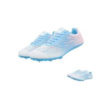 Kuisoe Professional Athletics | Unisex | Non-Slip & Breathable | Competition & Training Shoes for Teenagers & Adults, Pink Blue, 36 EU