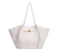 Kuisoe Women's Tote Bag, Large Shopper Bag with Removable Loop, Large Shoulder Handbag for College, School, Work, Travel & Shopping, White, 32*17*30