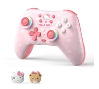 Kuitmor Wireless PC Gaming Controller with Hall Joystick, 1000Hz Polling Rate, 1000mAh, Adjustable Turbo/Vibration/RGB, Bluetooth Game Controller for PC,Switch,Android,iOS,Steam,Mobile