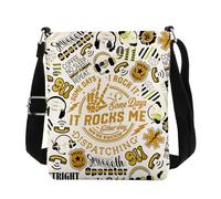 KUIYAI 911 Dispatcher Gift, 911 Operator Gift, Coffee No Sleep Dispatch Repeat Crossbody Bag, Dispatch Gift (it rock meUK)