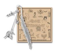 KUIYAI Ancient Greek Warrior Bookmark for Book Lover, Ancient Warrior, Greek Mythology Gift, Bookish Accessories(goatSwordUK)