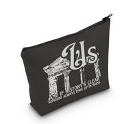 KUIYAI and If History's Clear Someone Always Ends Up in Ruins, Music Lyrics Cosmetics Bag for Fans (History clearUK)