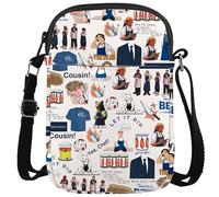 KUIYAI Bear Show Gift Italian Beef Sandwich Crossbody Bag Chicago Food Gift Bear Tv Show Inspired Messenger Bag For Fans (beef of chicagoland)