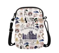 KUIYAI British Movie Inspired Crossbody Bag for Fans, I Never Argue I Explain, Grantham Tea House