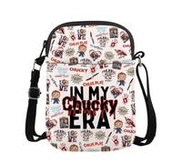 KUIYAI Chucky Gift, In My Chucky Era Crossbody Bag, Horror Movie Gift, Halloween Party Favor, Chucky Fan Gift (chucky eraCBUK)