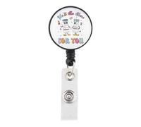 KUIYAI Clinical Nursing Instructor Badge Reel Doctor Thank You Gift RN Nurse Merch Doctor Thank You Gift(we’ll be There)