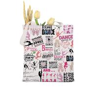 KUIYAI Dancer Gift, Dance Tote Bag, In My Dance Era, Dance Lover Gift, Ballet, Gymnastic, Dance Teacher Gift (dance eraUK)