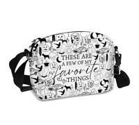 KUIYAI Dark Romance Crossbody Bag for Book Lover, Romance Reader Gift, These Are A Few of My Favorite Things(few thing crowUK)