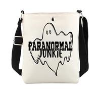 KUIYAI Ghost Hunter Gift Ghost Hunting Crossbody Bag Paranormal Gift Messenger Bag(paranormal)