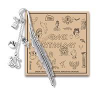 KUIYAI Greek Muse Charm Bookmark for Book Lover, Muse of Love Poetry, Greek Mythology Jewelry(inkRoseUK)