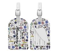 KUIYAI Hamptons Souvenir, Meet Me in Hamptons Luggage Tag, Beach Wedding Gift, Island Vacation Gift, New York Trip Gifts (meetHamptonsUK)