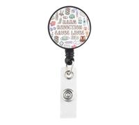 KUIYAI Harm Reduction Save Lives Badge Reel Sobriety Support Gift Recovery Advocacy Merch (Save Live)