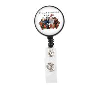 KUIYAI Horror Movie Inspired Badge Reel Scary Moive Gift Terror Movie Fan Gift (There for You Badge)