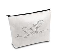 KUIYAI If You're A Bird I'm A Bird, Romantic Movie Quotes, Valentine's Day Gift for Wife Girlfriend, Cosmetic Bag for her (I'm a birdUK)