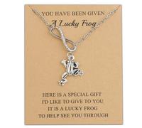 KUIYAI It Is A Lucky Frog To Help See You Through Gift (Lucky Frog CardUK)