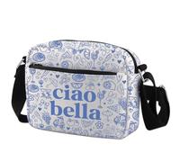 KUIYAI Italian Family Trip Gift Italian Vacation Crossbody Bag Rome Italy Gifts Italy Summer Vacation Gifts Vacay Mode Gift(ciaoBella)