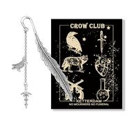 KUIYAI Katterdam Crow Gift Literary Bookmark for Reader (sixcrow bm UK)