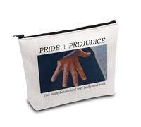 KUIYAI Literary Quote, You Have Bewitched Me, Body and Soul Zipper Pouch for Book Lover, Bookish Gift (Body and soulUK)