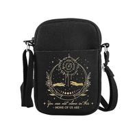 KUIYAI MAOFAED Funny Game Fan Crossbody Bag, You're Not Alone in This None of Us Are, Dark Humor Gaming Gift(none of us UK)