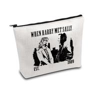 KUIYAI Movie Inspired Gift, Movie Lover Gift, Vintage 80s Movie Makeup Bag for Women, Wife, Girlfriend (est1989UK)