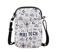 KUIYAI MRI Tech Gift, X Ray Tech Gift, MRI Technologist Crossbody Bag, Radiology Gifts, Radiographer Graduation Gifts(MRItechUK)