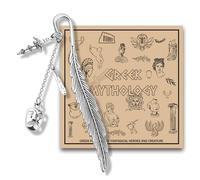 KUIYAI Muse of Tragedy, Gr oddess Charm Bookmark for Book Lover, History Lover Gift, Mythology Goddess Gift(cryMaskUK)