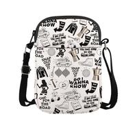 KUIYAI Music Band Inspired Gift, Do I Wanna Know Crossbody Bag, Fandom Gift, Concert Bag For Fan (do i wanna knowCB)