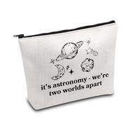 KUIYAI Music Lyrics Inspired Gift, Astronomy Gift, It’s Astronomy, We’re Two Worlds Apart Zipper Pouch for Fans (Two World apartUK)