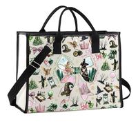 KUIYAI Musical Canvas Shopping Bag Musical Theater Fans Gift Theater Canvas Reusable Bag For Fans(changed for goodLT)