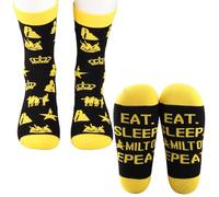 KUIYAI Musical Gift Musical Lover gift Theatre Lover Gift Theatre Socks For Fans(sleepHamilton)