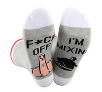 KUIYAI Production Gift Funny DJ Socks DJ Present, Mixing Gift Funny Mature Musician Socks(i’m mixing)