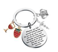 KUIYAI Romance Novel Inspired Keychain Book Lover Gift Special Edition Gift Book Nerd Gift (wheneverpowerless)