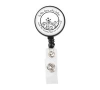 KUIYAI Romantasy Night Court Badge Reel Bookworm Gift Fantasy Book Inspired Gift (to The Star Badge)