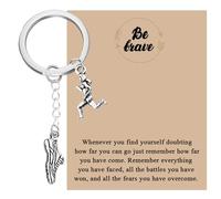 KUIYAI Runner Gift Running Gift Inspirational Gift Athlete Gift Marathon Runner Gift Fitness Gift Be Brave (be brave runUK)