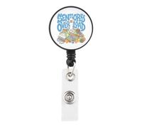 KUIYAI Sensory Overload Silly Goose Badge Reel, Occupational Therapy Gift Autism Support Gift, Silly Goose ID Holder (Sensory Overload)