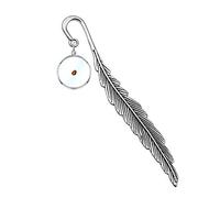 KUIYAI Silver Mustard Seed Bookmark Matthew 17:20 Christian Gift Bookworm Faith Gift 1 Pc