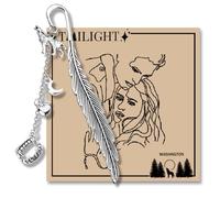 KUIYAI Vampire Bookmark for Romance Book Lover, Fantasy Reader Gift, Romance Book Club Gift, Reading Gifts(teethHeartUK)