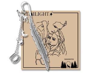 KUIYAI Vampire Bookmark for Romance Book Lover, Fantasy Reader Gift, Romance Book Club Gift, Reading Gifts(teethHeartUK)