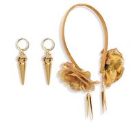 KUIYAI Yor Cosplay Headband & Earring Set, Spy Gift, Anime Cosplay Decoration Set, Anime Lover Gift, Manga Lover Gifts (flower headbandUK)