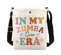KUIYAI Zum-ba Gift In My Zum-ba Queen Era Crossbody Bag for Girls Women, Zum-ba Lover Gift Zum-ba Teacher Gift (zumbaqueenXKuk)