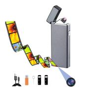 KUIYIXUE Hidden camera - Spy camera - Mini camera - Security camera - Portable Small camera - Electronic lighter camera - Supports 512G - HD 1080p camera - Evidence collecting camera - Nanny camera