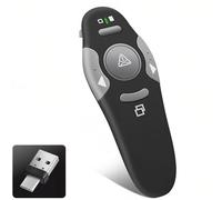 KUIYN USB-C Presentation Clickers,Board Clicker for Powerpoint,Red Pointer | Wireless Presenter for Mac/ Windows,Laptop Clicker for Presentation,PPT Remote for Meeting,Classroom Essentials for Teachers