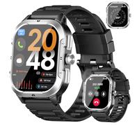 Kuizil Smart Watch Men Women, Smartwatch Fitness Tracker(GPS Function), Call Function Smart Watch, 100+ Sports Modes Pedometer/Heart Rate Monitor/Sleep Tracker, IP68 Waterproof Sports Watch Bluetooth