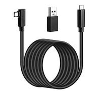 Kuject Compatible for Oculus Quest 2 Link Cable 5M, VR Headset Cable for Oculus Quest 2 / Quest 1, USB 3.0 Type C to C High Speed Data Transfer Charging Cord for Gaming PC & USB C Chargers