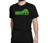 kuju Men's Good Come from Men's Boards of Canada Logo Short Sleeve Mens Women T Shirt 100% Cotton Black S