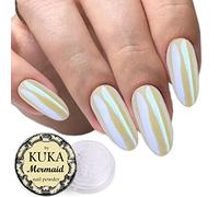 KUKA Aurora Mermaid Pearl Powder Nail Glitter