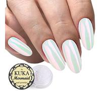 KUKA Aurora Mermaid Pearl Powder Nail Glitter