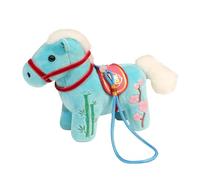 Kukecai Horse Stuffed Animal - 2026 Year Of The Horse Plush, Chinese New Year Blessing Souvenir, Horses Mascot Decoration For Car, Office, Store, Restaurant, Tabletop Display, Collectible Toy